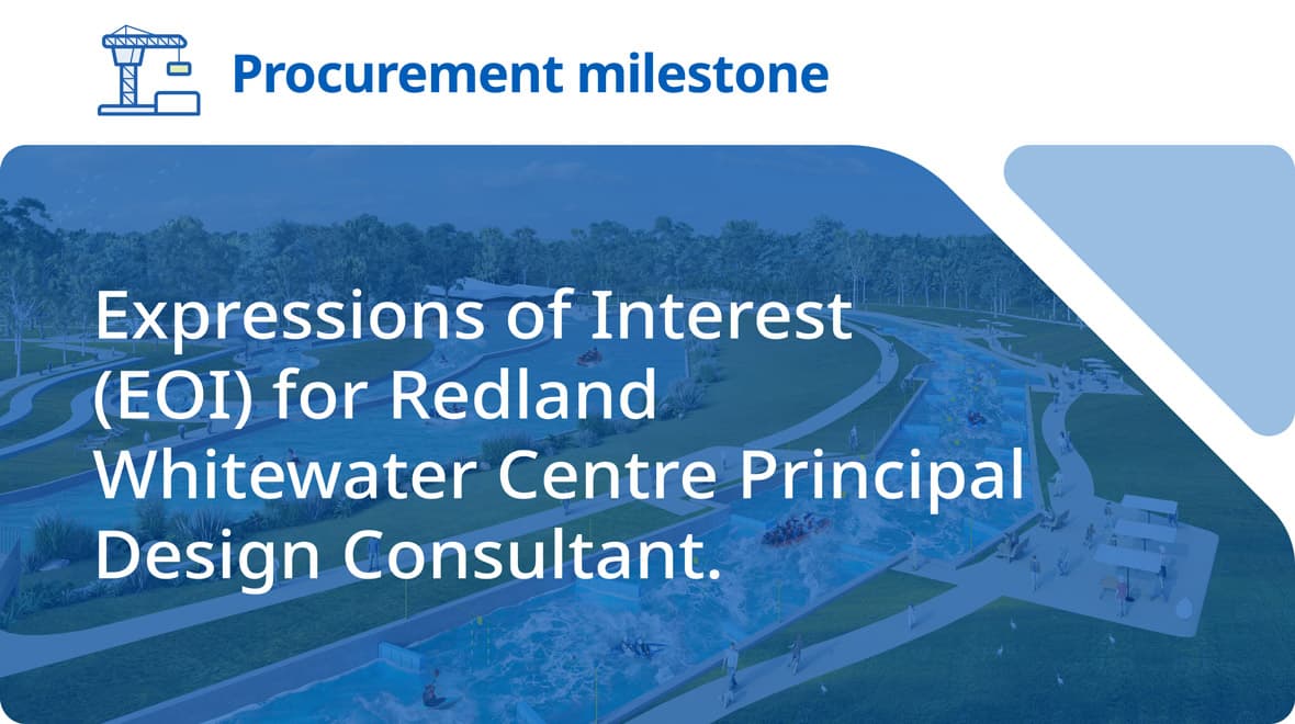 Design search launched for Redland Whitewater Centre