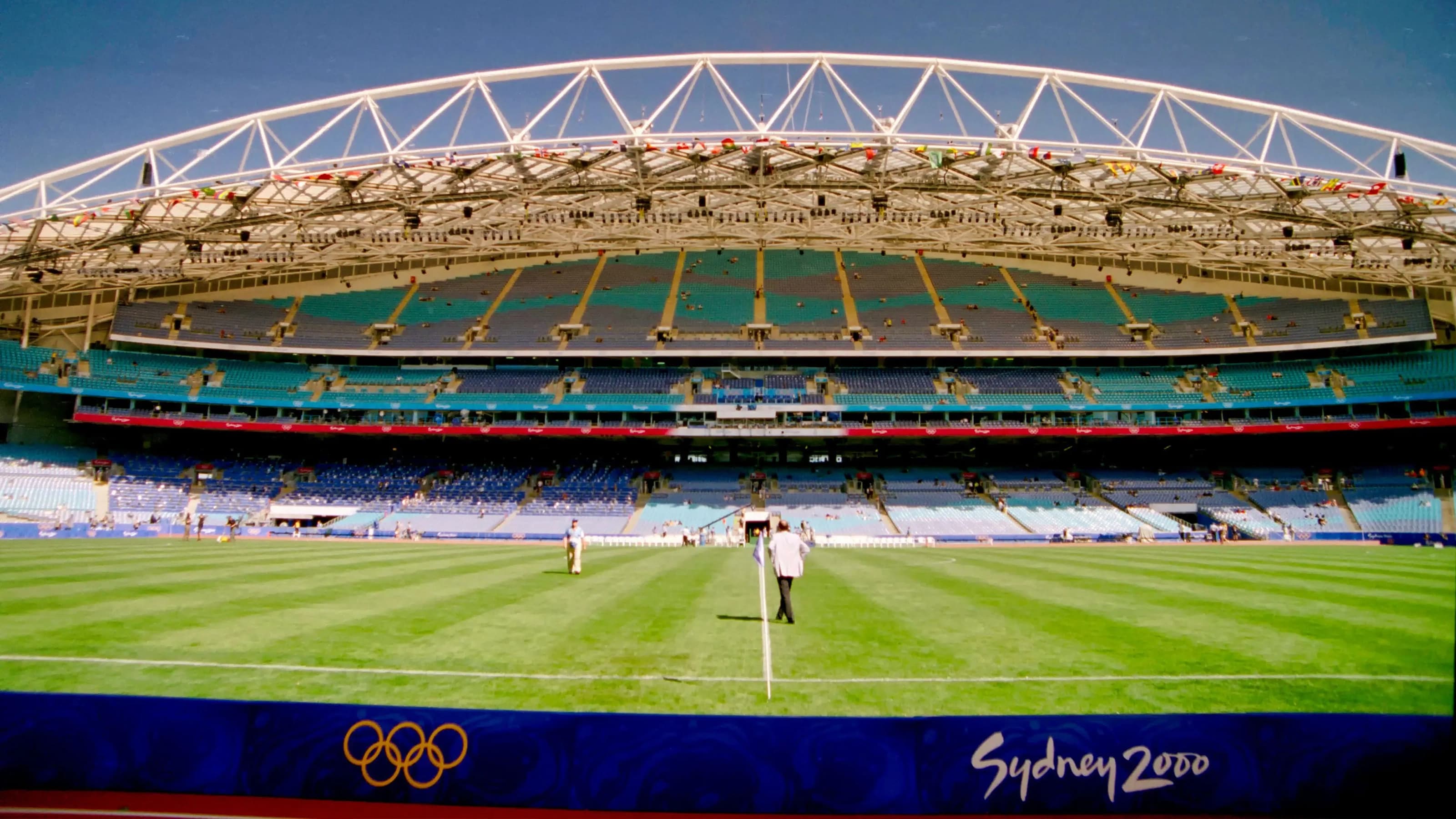 Inside Stadium Australia during the Sydney 2000 Olympic Games