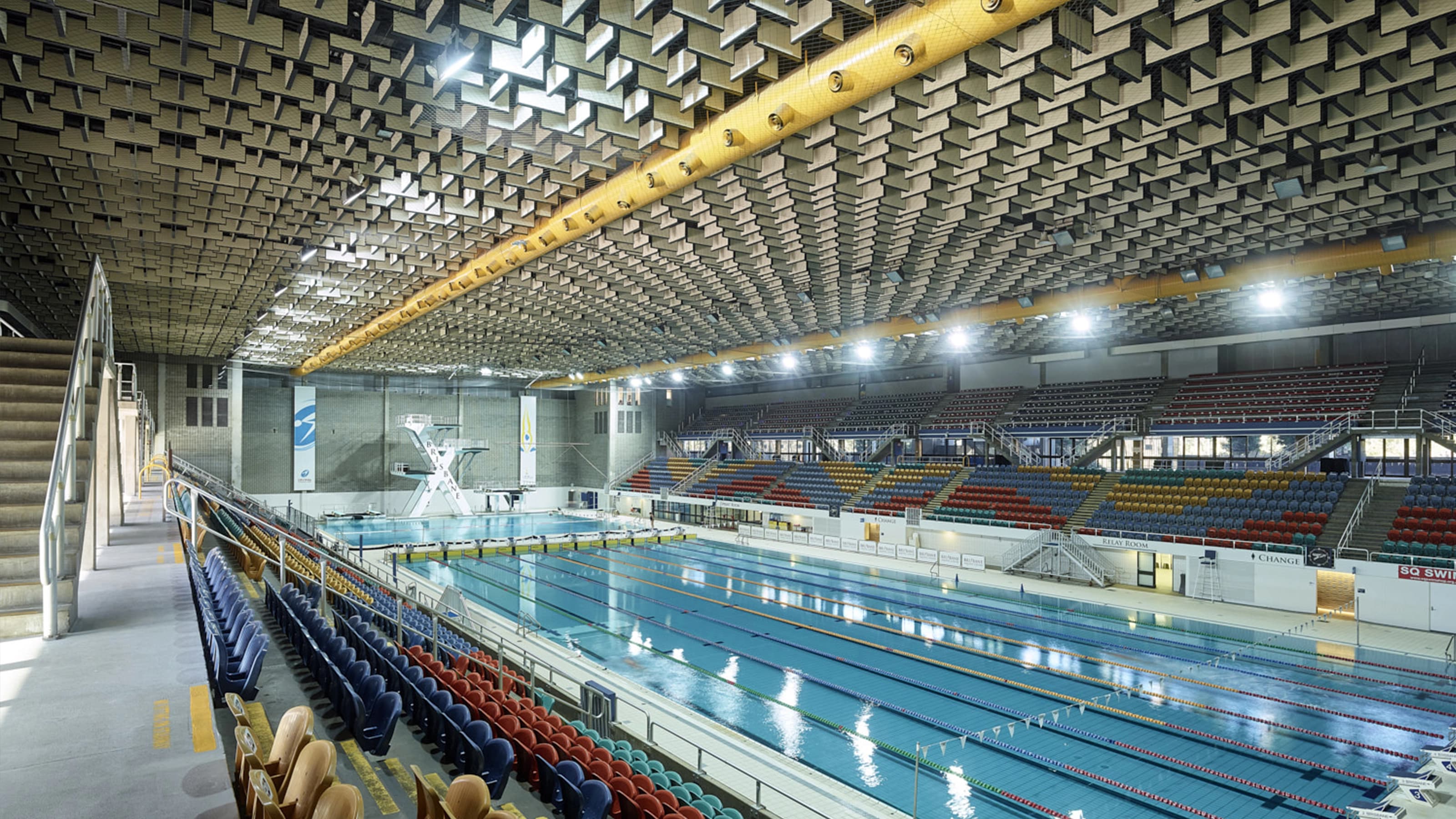 Inside of Sleeman Centre Chandler Pool