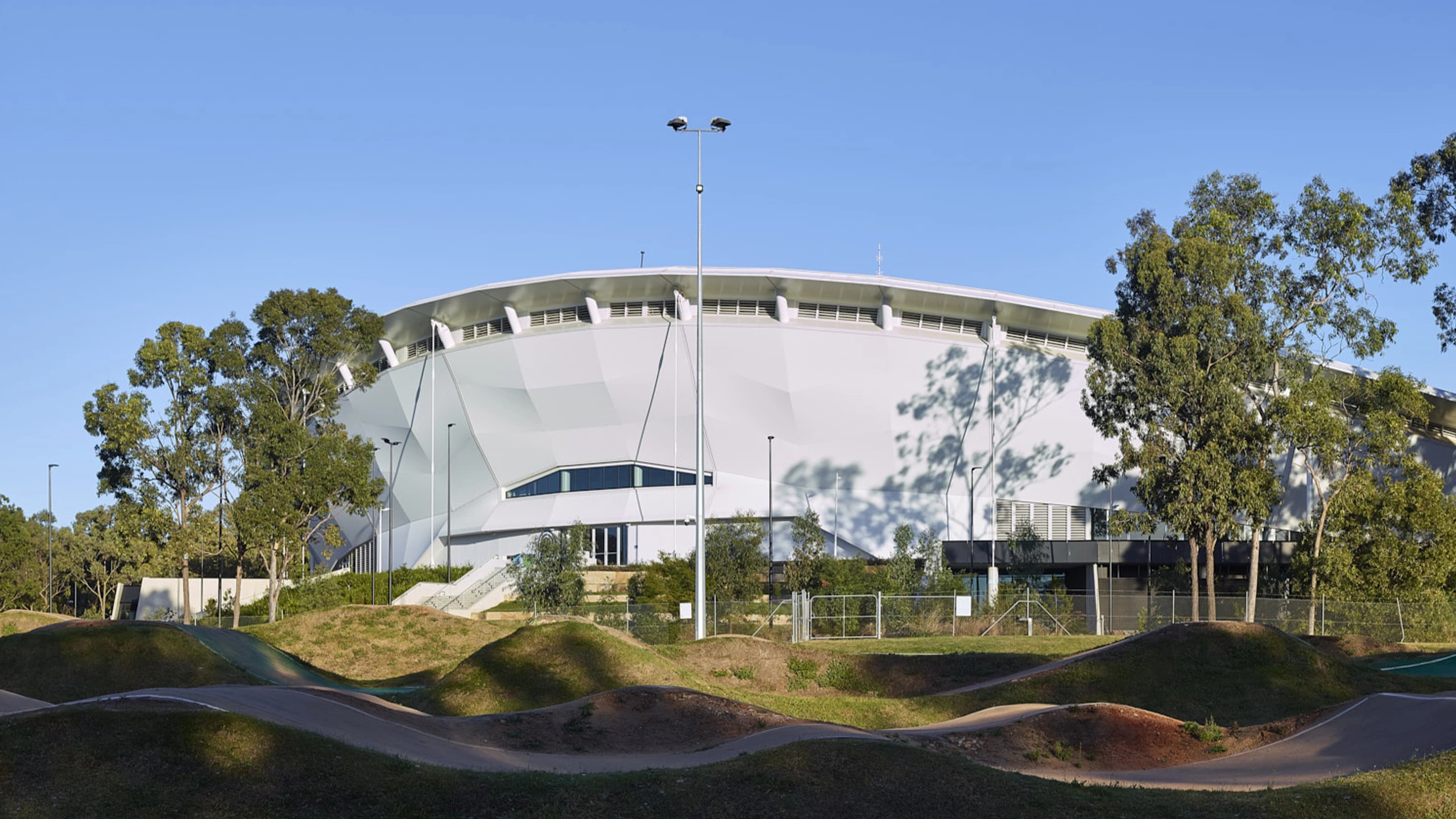 Anna Meares Velodrome from the outside